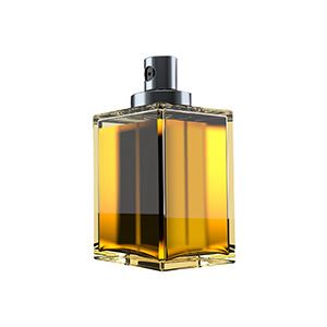 Hand-polished standardized and customized glass fragrance bottles